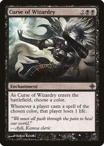 Curse of Wizardry - roe Spoiler