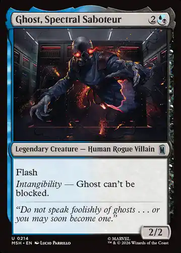 Ghost, Spectral Saboteur - msh Spoiler