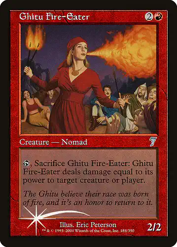Ghitu Fire-Eater - 7ed Spoiler