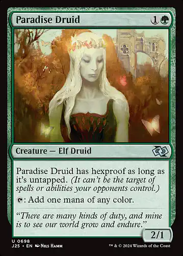 Paradise Druid - j25 Spoiler