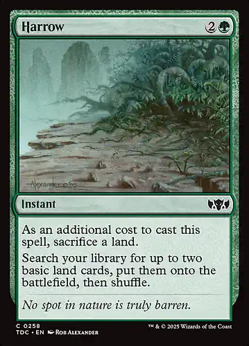 Harrow - tdc Spoiler