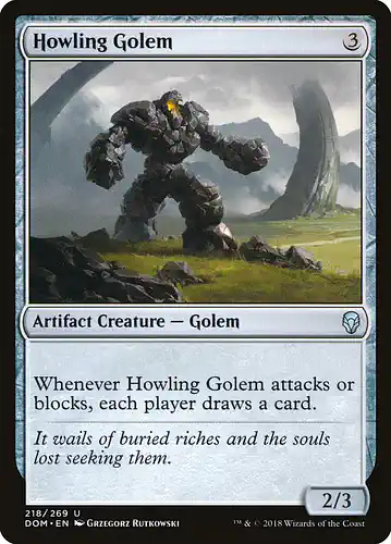 Howling Golem - dom Spoiler