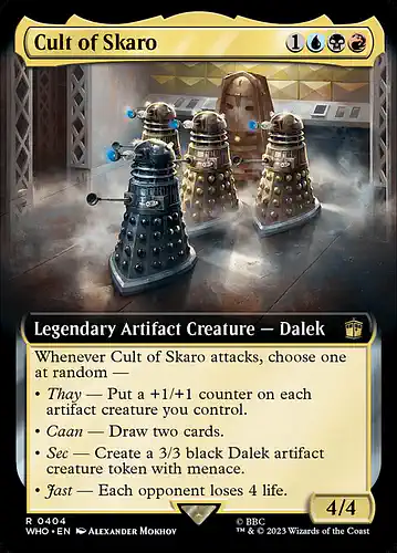 Cult of Skaro - who Spoiler