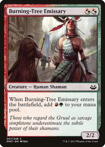 Burning-Tree Emissary - mm3 Spoiler