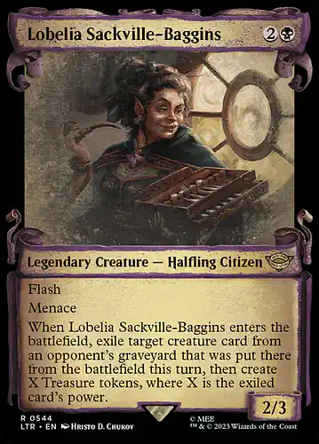 Lobelia Sackville-Baggins - ltr Spoiler