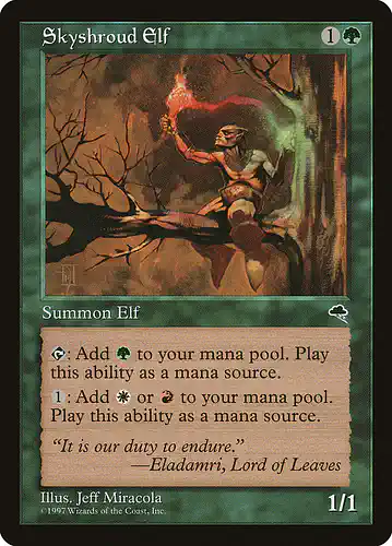 Skyshroud Elf - tmp Spoiler