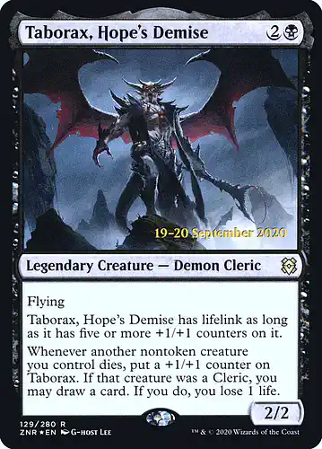 Taborax, Hope's Demise - znr Spoiler