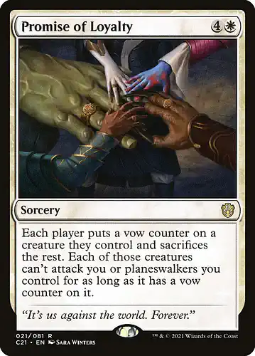 Promise of Loyalty - c21 Spoiler