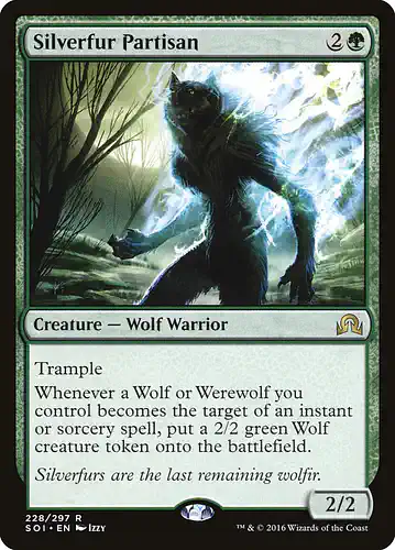Silverfur Partisan - soi Spoiler
