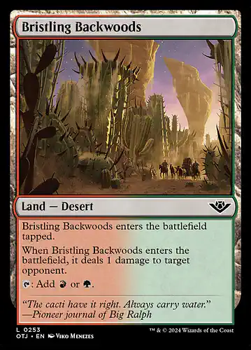 Bristling Backwoods - otj Spoiler