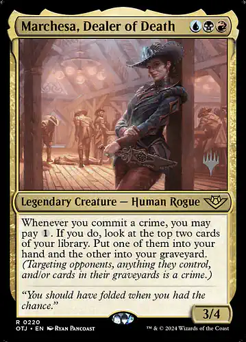 Marchesa, Dealer of Death - otj Spoiler