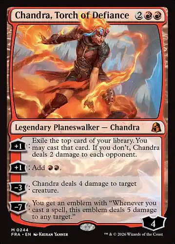 Chandra, Torch of Defiance - fra Spoiler