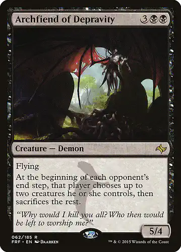Archfiend of Depravity - frf Spoiler