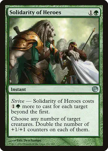 Solidarity of Heroes - jou Spoiler
