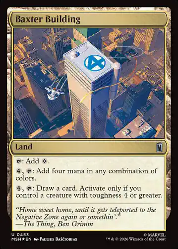 Baxter Building - msh Spoiler