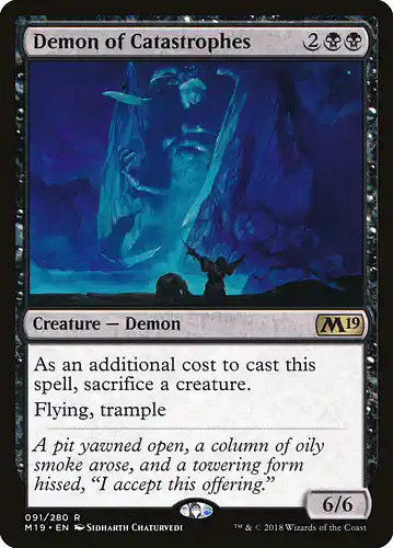Demon of Catastrophes - m19 Spoiler