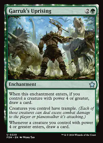 Garruk's Uprising - fdn Spoiler