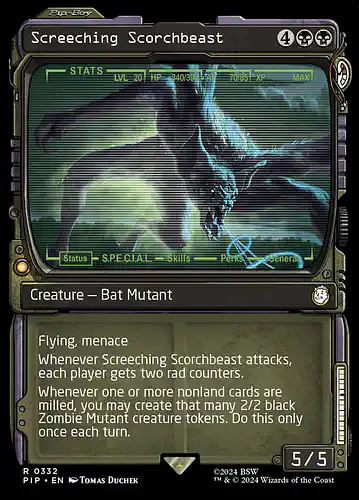 Screeching Scorchbeast - pip Spoiler