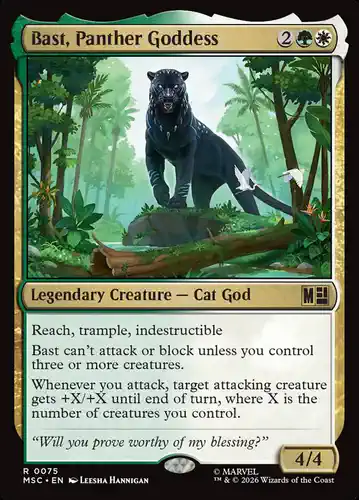 Bast, Panther Goddess - msc Spoiler
