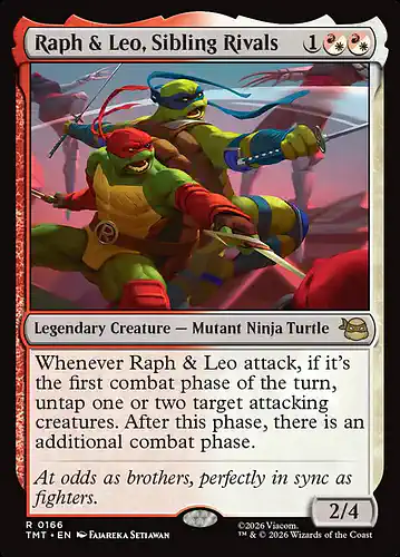 Raph & Leo, Sibling Rivals - tmt Spoiler