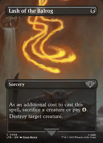 Lash of the Balrog - ltr Spoiler