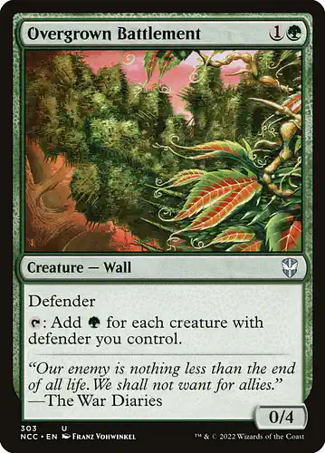 Overgrown Battlement - ncc Spoiler