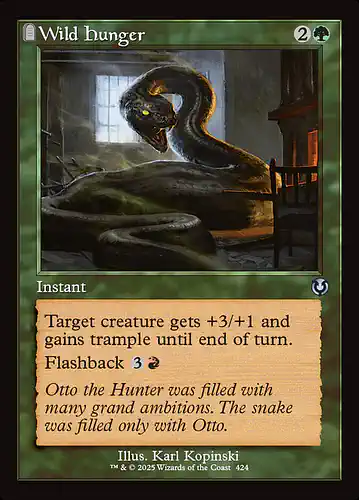 Wild Hunger - inr Spoiler