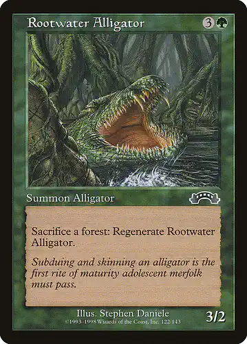 Rootwater Alligator - exo Spoiler