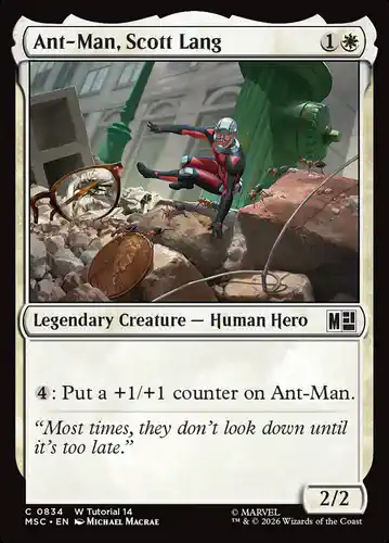 Ant-Man, Scott Lang - msc Spoiler