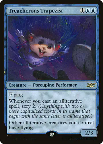 Treacherous Trapezist - unf Spoiler