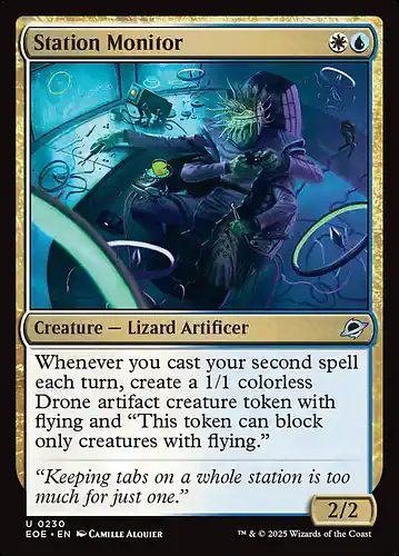 Station Monitor - eoe Spoiler