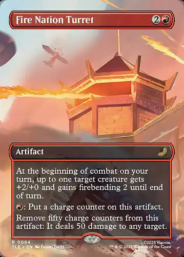 Fire Nation Turret - tle Spoiler