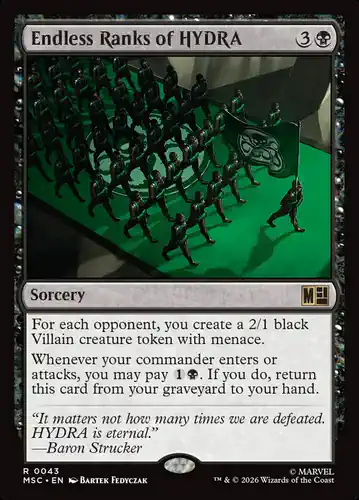 Endless Ranks of HYDRA - msc Spoiler