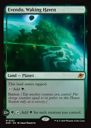 Evendo, Waking Haven - eoe Spoiler