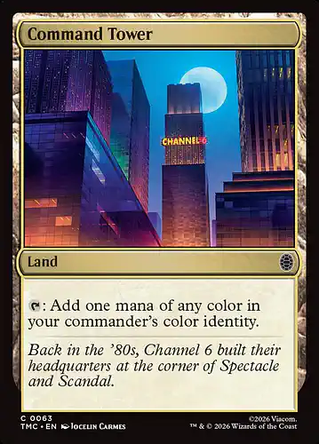 Command Tower - tmc Spoiler