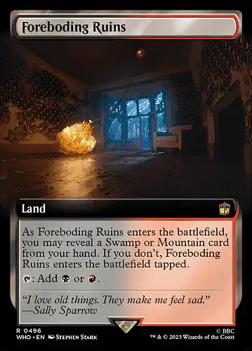 Foreboding Ruins - who Spoiler