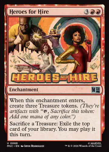 Heroes for Hire - msc Spoiler