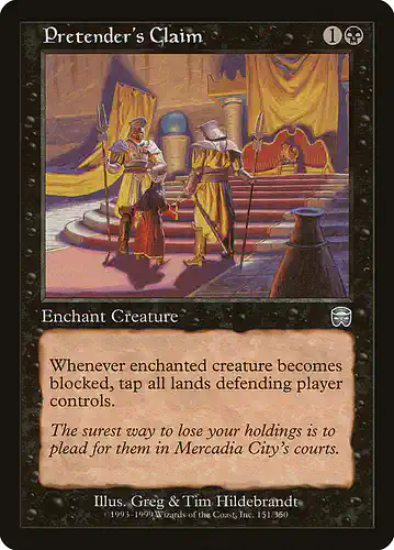 Pretender's Claim - mmq Spoiler