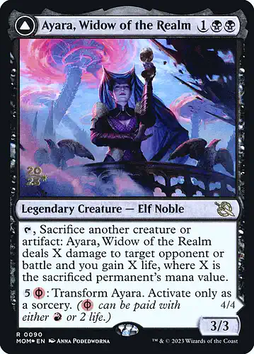 Ayara, Widow of the Realm - mom Spoiler