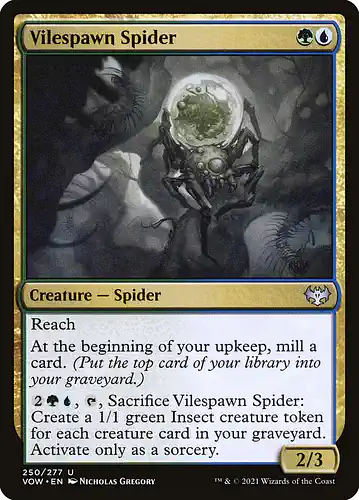 Vilespawn Spider - vow Spoiler