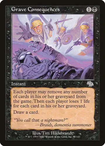 Grave Consequences - jud Spoiler