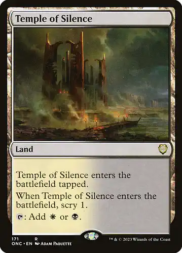 Temple of Silence - onc Spoiler