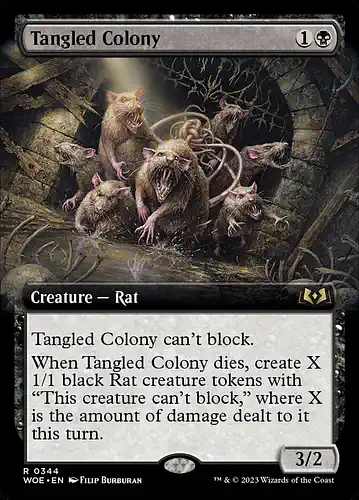 Tangled Colony - woe Spoiler