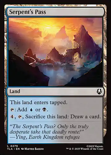 Serpent's Pass - tla Spoiler