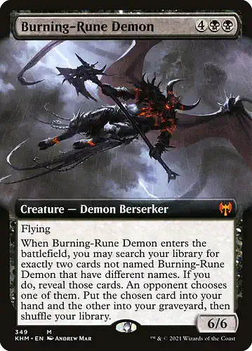Burning-Rune Demon - khm Spoiler