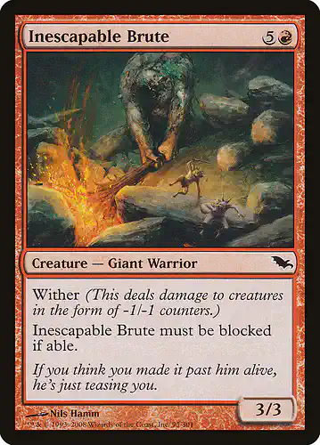 Inescapable Brute - shm Spoiler