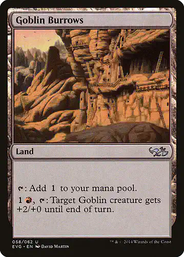 Goblin Burrows - evg Spoiler