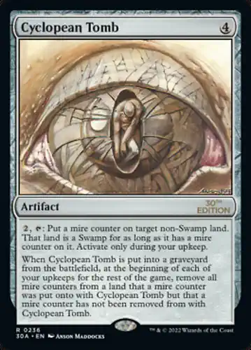 Cyclopean Tomb - 30a Spoiler