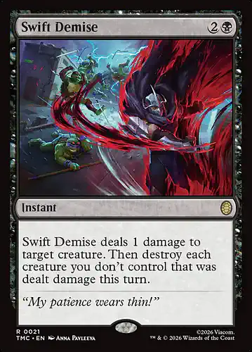 Swift Demise - tmc Spoiler