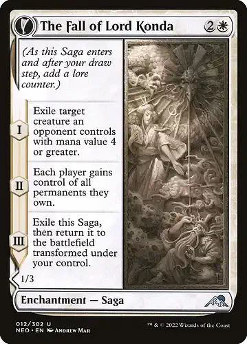 The Fall of Lord Konda - neo Spoiler